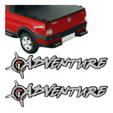 Adesivo Emblema Adventure Fiat Strada Palio