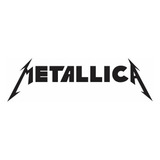 Adesivo Emblema Banda Rock And Roll Metallica Heavy Metal