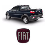 Adesivo Emblema Fiat Resinado Maçaneta Traseira
