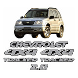 Adesivo Emblema Kit Tracker Resinado Trk01 