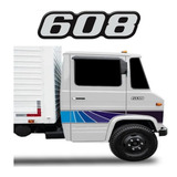 Adesivo Emblema Resinado Compatível Caminhão 608