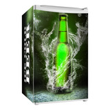 Adesivo Endelopamento Frigobar Md90 Cerveja Garrafa Verde