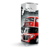 Adesivo Envelope Geladeira Completa Londres Onibus Classico