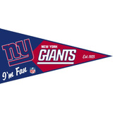 Adesivo Externo - New York Giants - 20cm X 10cm