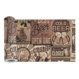 Adesivo Faixa Border Cerveja Bar Beer Vintage 3unidades B269