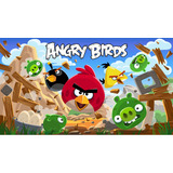 Adesivo Faixa Border Infantil Angry Birds 9m² (3,0 X 3,0)