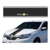 Adesivo Faixa Capo Para Renault Sandero