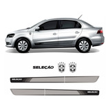 Adesivo Faixa Lateral Emblema Volkswagen Voyage Seleção 2014