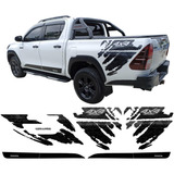 Adesivo Faixa Lateral Toyota Hilux Challenge Sr 4x4 2018