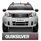 Adesivo Faixa Quicksilver Parabrisa Carro Tunado Esportivo