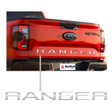 Adesivo Faixa Traseira Ford Ranger 2023 2024 23 24 Resinado