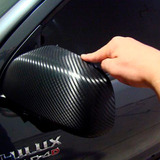Adesivo Fibra Carbono 3d Envelopamento Automotivo