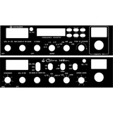 adesivo frente radio cobra voyager