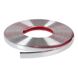Adesivo Friso Cromado Porta Carro Parachoque 10mm Universal