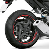 Adesivo Friso Refletivo Bl Moto Honda Cb 500x Red