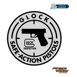 Adesivo Glock Armamento Pistola Glock Perfection Mira