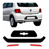 Adesivo Gol G6 Parachoque Fundo Placa + Lanterna Refletiva