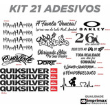 Adesivo Grau Moto Osascorte Quiksilver 21 Adesivos Premium
