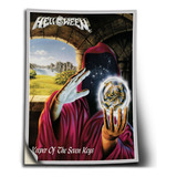 Adesivo Helloween Heavy Metal Andi Deris Auto Colante A0 A