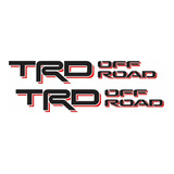 Adesivo Hilux Trd Off Road Faixas Laterais Trdofr3