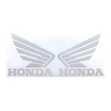 Adesivo Honda Asas Branco Refletivo Tanque Cb Hornet Cg Par