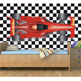Adesivo Infantil Painel Carro Fórmula 1 Corrida Pista 37