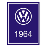 Adesivo Interno Vw Ano 1964 Volkswagen Carro Antigo Fusca