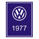 Adesivo Interno Vw Ano 1977 Volkswagen Carro Antigo Fusca