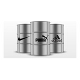 Adesivo Logotipo Nike, Puma, adidas Decorativo