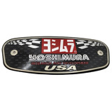 Adesivo Metalizado Ponteira Escapamento Yoshimura Usa R77 