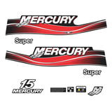 Adesivo Motor De Popa Mercury Super