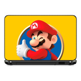 Adesivo Notebook Personalizado Game Super Mario
