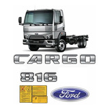 Adesivo Novo Ford Cargo 816 Emblema