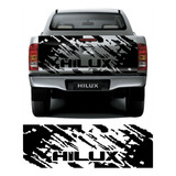 Adesivo Off Road S10 Faixa Tampa Traseira Personalizada Cor Preto