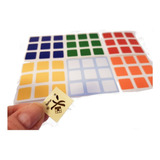 Adesivo P/ Cubo Magico Stickers 3x3 Dayan Rubik Envio Rapido