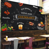 Adesivo Painel Decorativo Cozinha Restaurante Churrasco