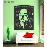 Adesivo Papel Parede Bob Marley Reggae