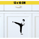 Adesivo Para Armario Decorativo - Bruce Lee