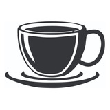 Adesivo Para Carro Moto Xicara De Cafe Amo Cafe Coffee Lover