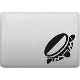 Adesivo Para Notebook Instrumento Pandeiro Tamborim