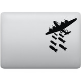 Adesivo Para Notebook Pc Bomba Avião De Guerra Bombardeio