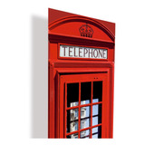 Adesivo Para Porta Cabine Telefônica Londres