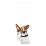 Adesivo Para Porta Cachorro Jack Russell Terrier Mod. 325