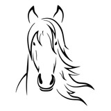 Adesivo Parede Decorativo Cavalo, Hipico - Animal De Poder