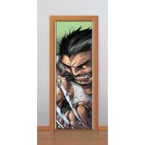 Adesivo Porta Parede Xmen Logan Wolverine