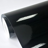 Adesivo Preto Brilho Black Piano Envelopamento 1,00m X 70cm