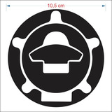 Adesivo Protetor Black-bocal Tanque Ducati Multistrada 1200 Cor Multicolorido