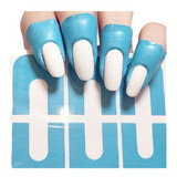 Adesivo Protetor Para Esmaltação De Unhas Cartela Com 20 Und