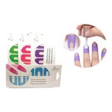 Adesivo Protetor Para Esmaltação De Unhas Cartela Com 20 Und