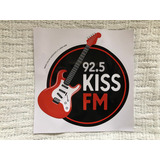 Adesivo Rádio Kiss Fm Sp 92,5